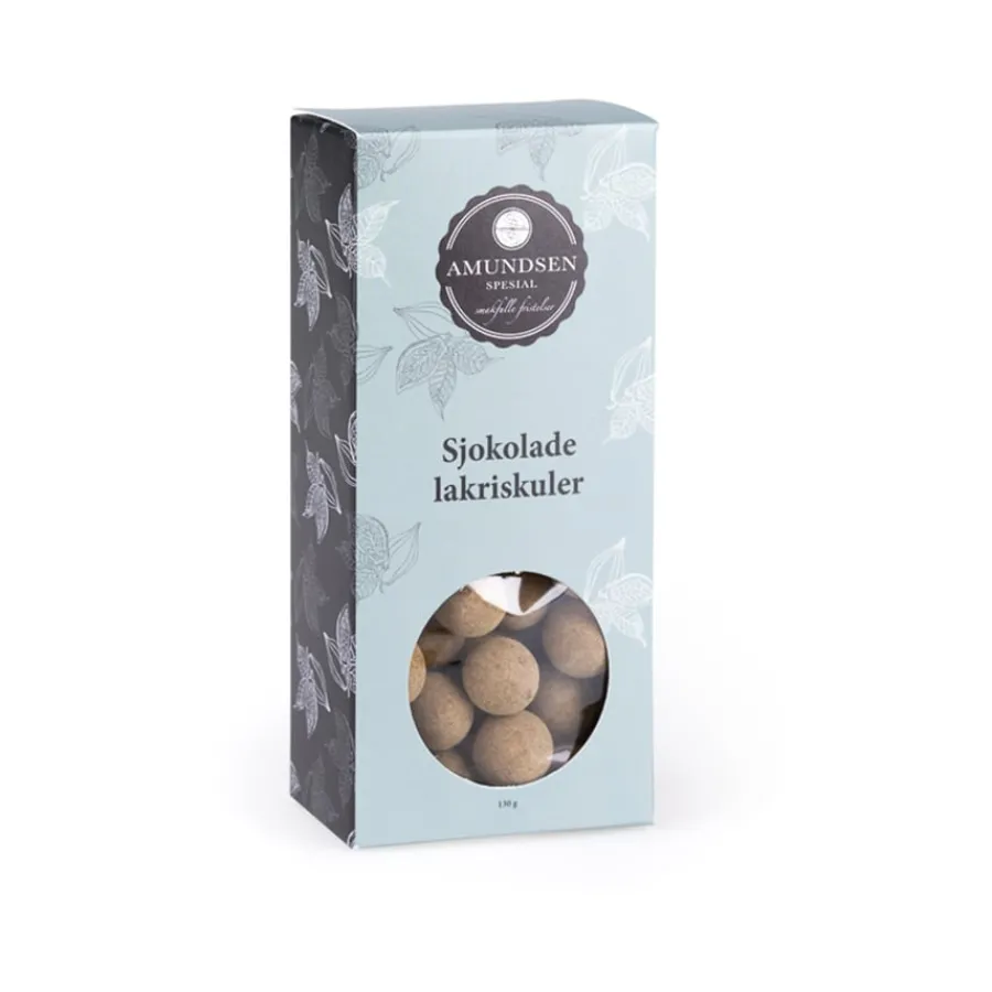 AMUNDSEN TRADING Amundsen Lakriskuler Sjokolade