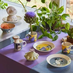 MOOMIN ARABIA Arabia Mummi Asjett 19cm Mummipappa Grå