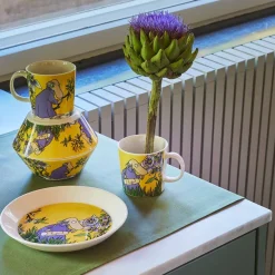 MOOMIN ARABIA Arabia Mummi Bolle 15cm Hemulen Gul