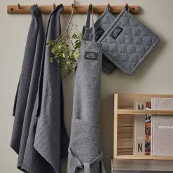 BASTIAN Tekstil Kjøkkenhåndkle Grå Recycle