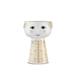 BJØRN WIINBLAD Bjørn Wiinblad Eva Vase 15cm Soft Yellow