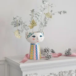 BJØRN WIINBLAD Bjørn Wiinblad Eva Vase 23cm Rosa