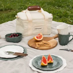 CHRISTIANIA 1739 Botanisk Tallerken 21cm Hvit