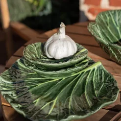 SEASONS Christiania 1739 Leaf Porselensfat 20,5cm