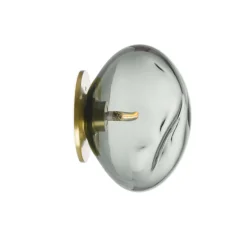 HADELAND GLASSVERK Crystal Stone Vegglampe -