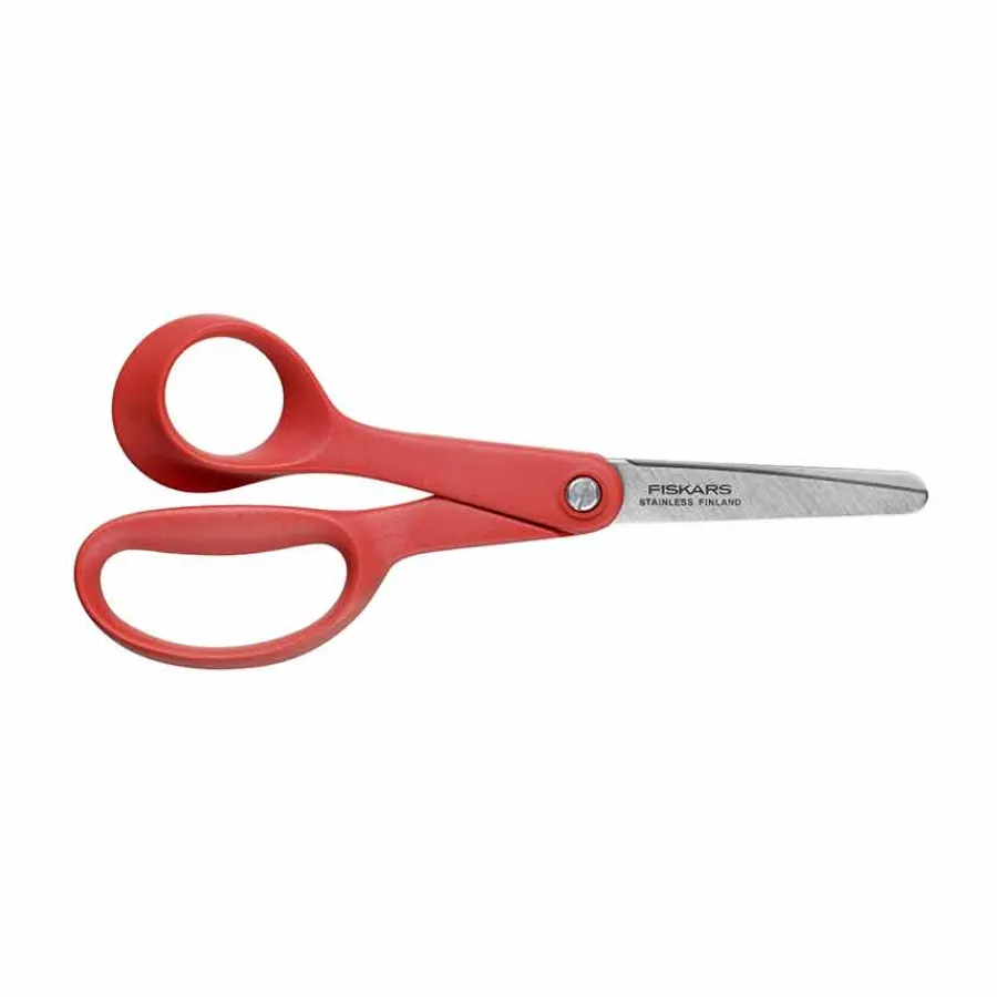 FISKARS Classic Barnesaks Venstre 13cm Rød