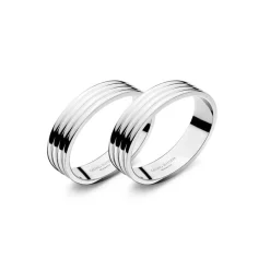 GEORG JENSEN Bernadotte Serviettringer 2pk
