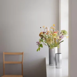 GEORG JENSEN Bernadotte Vase Medium 19cm Rustfritt Stål