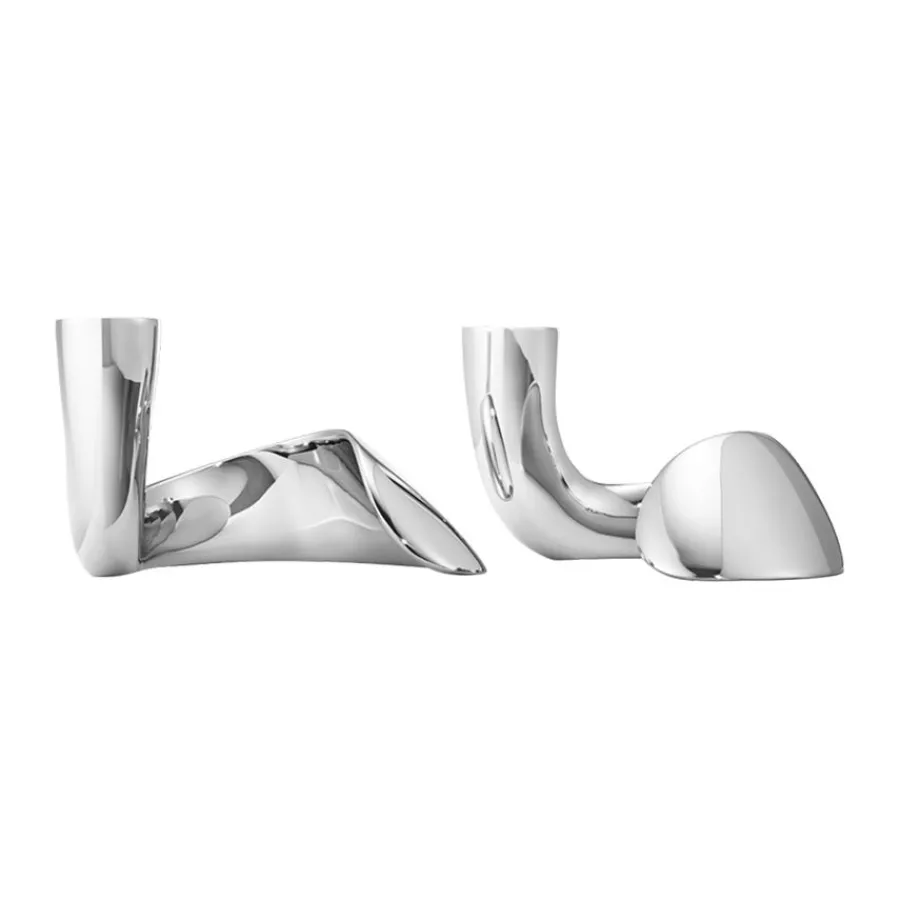 GEORG JENSEN Bloom Lysestaker 2 stk