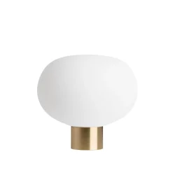 HADELAND GLASSVERK Arkiv Bordlampe 4169 Hvit Matt Liten