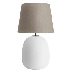 HADELAND GLASSVERK Austra Bordlampe Matt Hvit