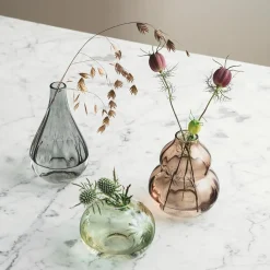 HADELAND GLASSVERK Blom Minivaser 3pk