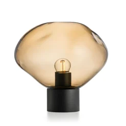 HADELAND GLASSVERK Crystal Stone Bordlampe