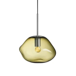 HADELAND GLASSVERK Crystal Stone Pendellampe