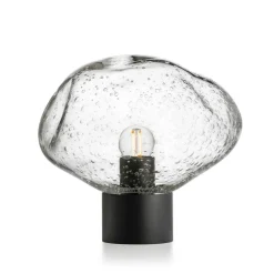 HADELAND GLASSVERK Crystal Stone Bordlampe