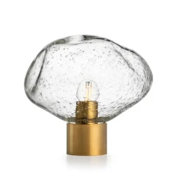 HADELAND GLASSVERK Crystal Stone Bordlampe
