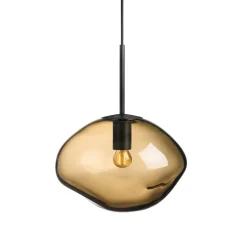 HADELAND GLASSVERK Crystal Stone Lampe