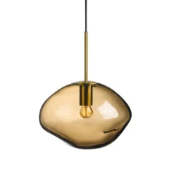 HADELAND GLASSVERK Crystal Stone Lampe