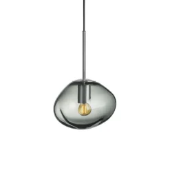 HADELAND GLASSVERK Crystal Stone Pendellampe