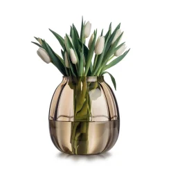 HADELAND GLASSVERK Ella Vase Kakao 22cm