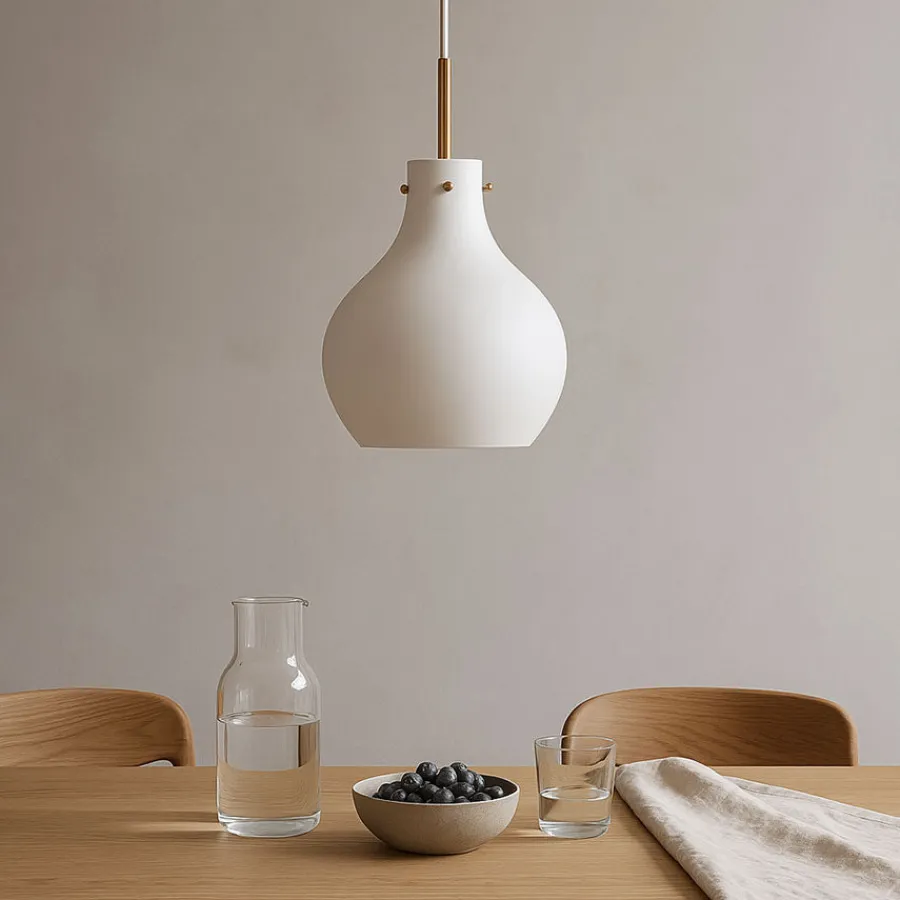 HADELAND GLASSVERK Embla Taklampe