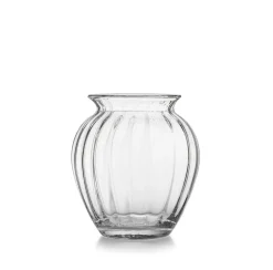 HADELAND GLASSVERK Emily Vase 23cm Klar Optikk
