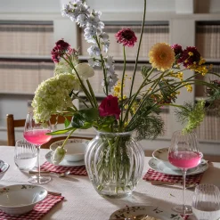 HADELAND GLASSVERK Emily Vase 23cm Klar Optikk