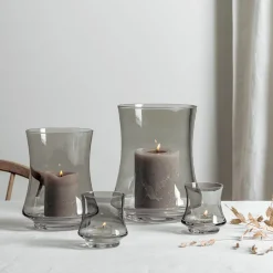 HADELAND GLASSVERK Hanabi Stormlykt 25,5cm