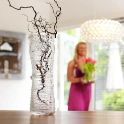 HADELAND GLASSVERK Kokong vase 53cm