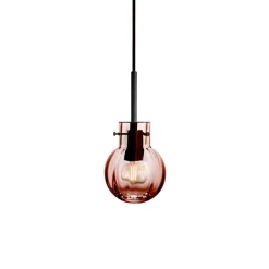 HADELAND GLASSVERK Krystallkule Taklampe