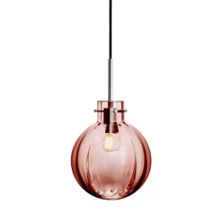 HADELAND GLASSVERK Krystallkule Taklampe