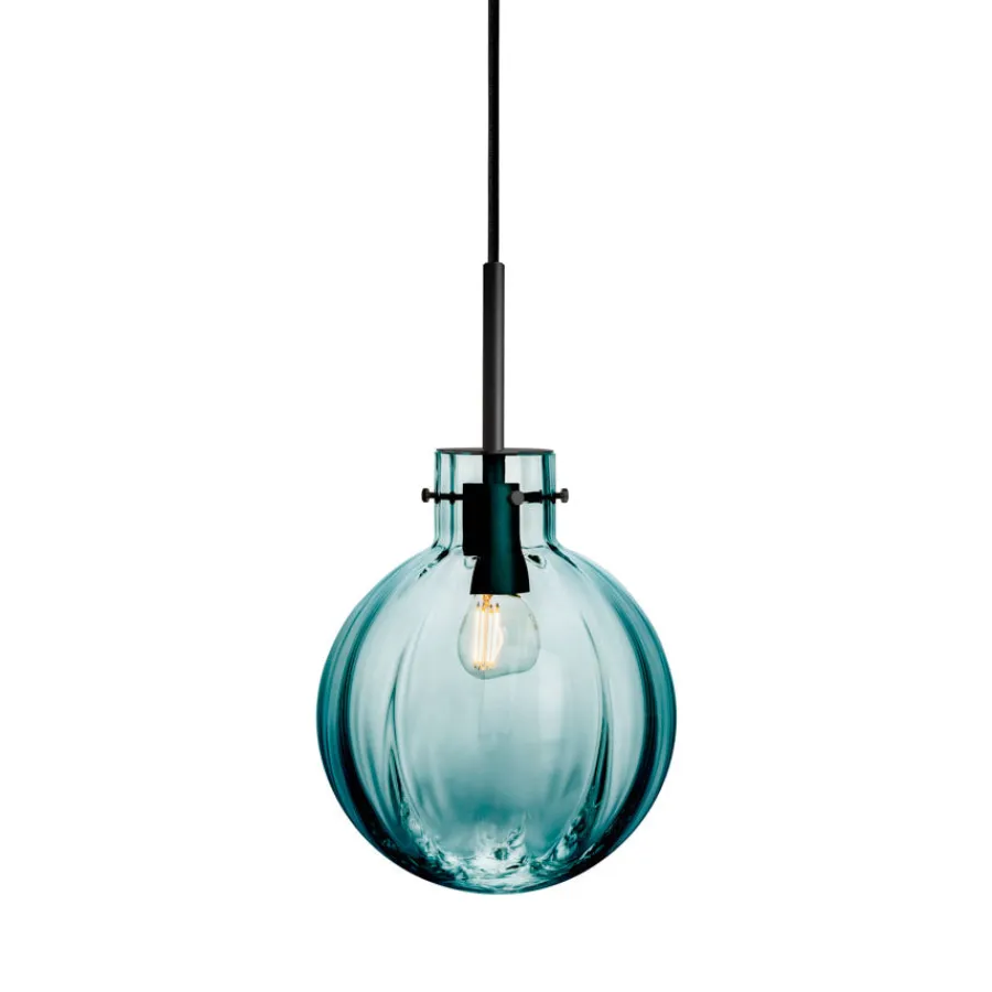 HADELAND GLASSVERK Krystallkule Taklampe