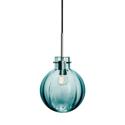 HADELAND GLASSVERK Krystallkule Taklampe