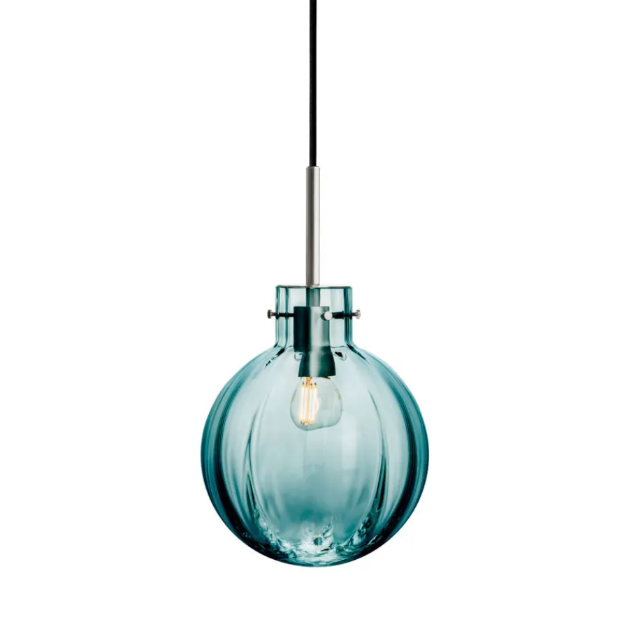 HADELAND GLASSVERK Krystallkule Taklampe