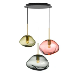 HADELAND GLASSVERK Munnblåst Crystal Stone