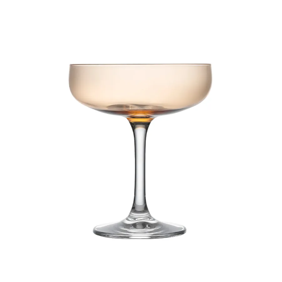 HADELAND GLASSVERK Odyssé Cavaskål Orange 25cl 2pk