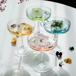 HADELAND GLASSVERK Odyssé Cavaskål Rosa 25cl 2pk