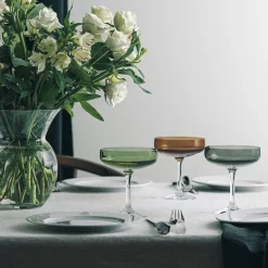 HADELAND GLASSVERK Odyssé Cavaskål Røkgrå 25cl 2pk