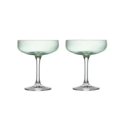 HADELAND GLASSVERK Odyssé Cavaskål 25cl 2pk Grønn