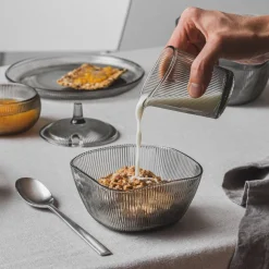 HADELAND GLASSVERK Siri Mugge 10cl Røkgrå