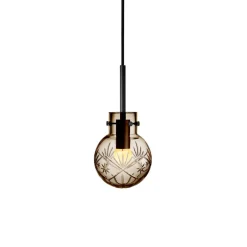 HADELAND GLASSVERK Taklampe Finn Kakao