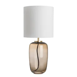 HADELAND GLASSVERK Vega Bordlampe Kakao
