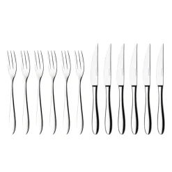 HARDANGER BESTIKK Fjord Biffbestikk 6 Pers