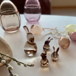 HADELAND GLASSVERK Hare 11cm Glass fra