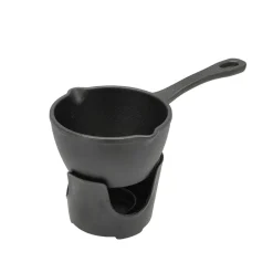 HOLM Sausevarmersett 12cm Støpejern Svart