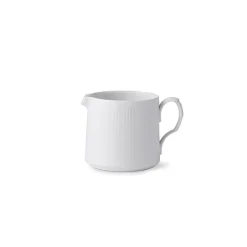 ROYAL COPENHAGEN HVIT RIFLET MUGGE 70 CL