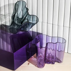 IITTALA Aino Aalto Vase Mørk Grå 160 mm