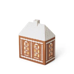 KÄHLER DESIGN Kähler Gingerbread Lyshus Medium Brun