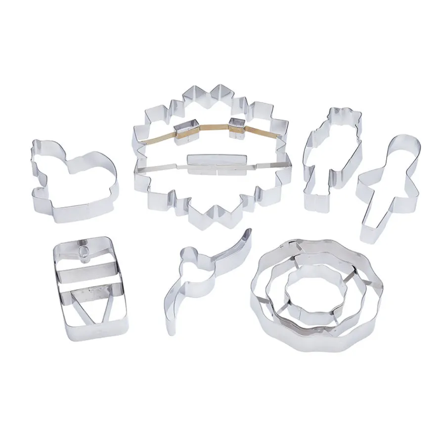 Lifetime Brands Europe ltd Kitchencraft Nutcracker Collection Pepperkakeformer 7stk