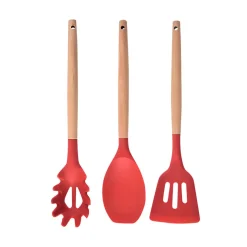 CHRISTIANIA 1739 Kjøkkenredskaper Rød 3pk